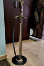 Подставка для ложки Замок золото1428