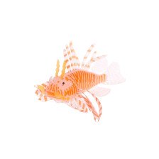 Аквадекор д/аквариума Крылатка силиконовая оранжевая 1900779