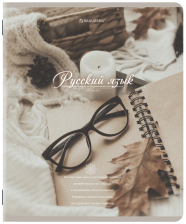 Тетрадь предметная 48 л Brauberg Esthetics Русский язык