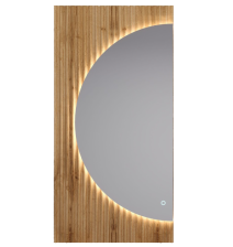 Зеркало с подсветкой Tai -50 дуб вотан
