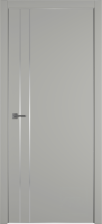 Полотно дверное ДГ 700 Urban 2V Emalex taupe Silver mould 4-xSE (ЗПЗм1)) (ВФД)