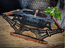 Подставка под садж Тур Эффель с совком муар 2144
