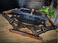 Подставка под садж Тур Эффель с совком муар 2144
