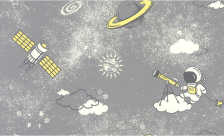 Обои 70438-44 Аспект Космикс 1,06х10 (6)