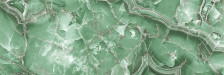 Плитка облицовочная (25х75) Bienalle зеленый GT2575/008 (Global Tile)