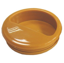 Ручка-раковина D=50мм бук светлый пластик