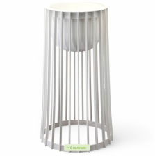 Кашпо Standy h54 d24 белый 072607