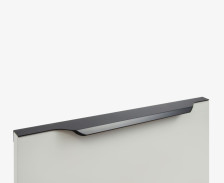 Ручка торцевая RT111BL 450мм черный матовый