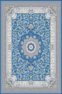 Ковер Medina RBG01 CP22 Mavi-Mavi 2,5х3,5м
