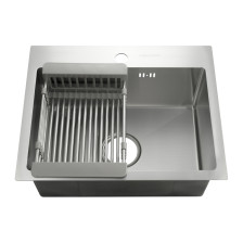 Мойка врезная 50х40 (0,8) h=200 504030 Fabia Profi