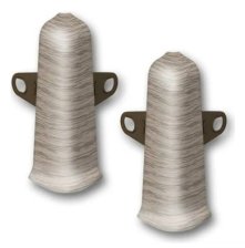 Угол наружный Идеал Деконика дуб снежный с кронш 