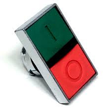 Кнопка XB4-BL73415 двойная красн/зелен