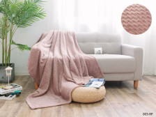 Плед 150х200 велсофт в чемодане Cleo Royal plush 150/003-RP