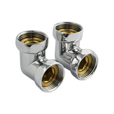 Соединение угловое к полотенцесушителю САНАКС 1х1 г/г хром 396