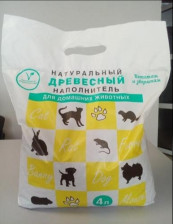 Наполнитель Котятам и Зверятам древесный 12кг