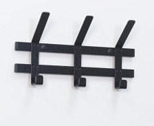 Вешалка настенная "Торонто 3" Черный