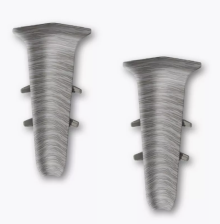 Угол внутренний Идеал Деконика дуб пепельный 70 мм