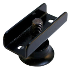 Ножка М8 со скобой черный
