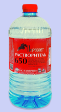 Растворитель 650 (1,0л/0,75кг) Пересвет