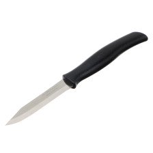 Нож овощной 8см Tramontina Athus черная ручка 23080/003
