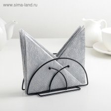 Салфетница 13,5х6х7 см Доляна "Лилия" 4590139