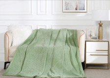 Плед велсофт в атласной ленте Coletta 150х200 CL HOME 004-COL/LA