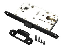 Замок под цилиндр RENZ 85 PL Black черный 