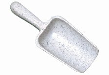Совок пластмассовый для сыпучих продуктов 0,25л ПБ219