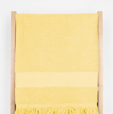 Полотенце махровое Параллель светло-желтый 70х140 см Речицкий текстиль