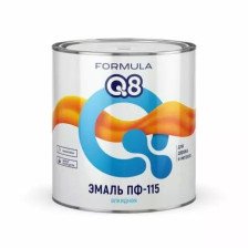 Эмаль ПФ-115 красная (2,7кг) Formula Q8