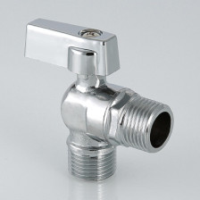 Кран шаровой угловой  для подключения сантех приборов 1/2"х3/4" VALTEC VT.392.N.05