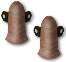 Угол наружный Идеал Классик ольха с кронштейном 55 мм