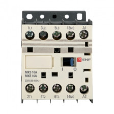 Контактор мини МКЭ 16А 230В 1NО PROxima