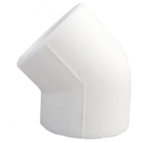 Уголок 45 полипропиленовый D63мм Valfex