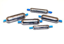 Грузило Nautilus Цилиндр с силиконовой трубочкой 7гр