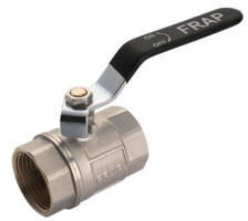 Кран шаровой для воды 1/2" г/г рычаг Frap