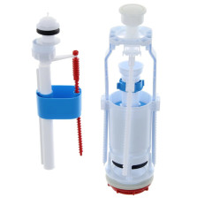 Арматура для унитаза нижний подвод 1/2 пластиковый штуцер эконом АНИ WC6550М