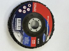 Круг зачистной Коралл 125х22 TSUNAMI ЧЕРНЫЙ