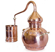 Аламбик Copper Crafts классический 20л, пайка с заклепками