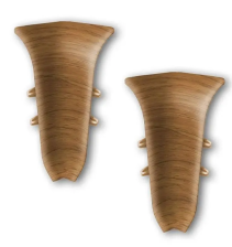 Угол внутренний Идеал Классик дуб тёмный 55 мм