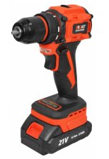 Шуруповерт BRAIT аккумуляторный DCD21SSBL бесщеточный (21В, 2х2.0Ач, ЗУ)