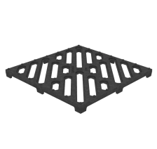 Решетка водоприемная Gidrolica чугунная щелевая 285х285х21 (205/2)