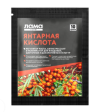 Средство Янтарная кислота 10г Лама Торф
