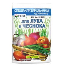 Удобрение для Лука, чеснока и луковичных цветов 1кг Гера
