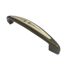 Ручка-скоба 128 мм пластик С9 бронза старинная/тюльпан