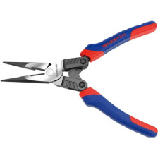 Длинногубцы с резцом силовые 200мм WORKPRO WP231088