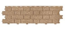 Сайдинг цокольный Brick Work "Кирпич Кэмел" (0,350 х 1,14м) Tecos (16)