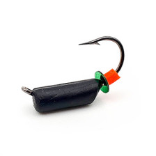 Мормышка вольфрамовая Wormix37 Столбик классический черный d-1,5 0,2гр (344)