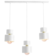 Люстра IM MD.9022-3-P-WH+FGD H800 L690 3х60W E27