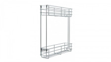 Корзина 2 уровневая фасад 150 мм 500х150х720 KR08 правая с доводчиком